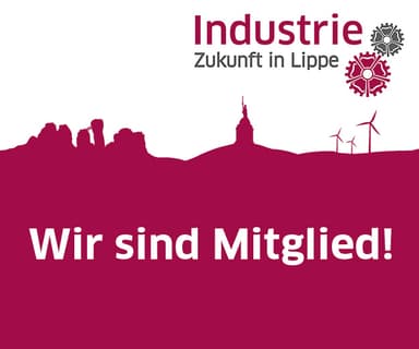 Industrie – Zukunft in Lippe: Wir sind Mitglied!